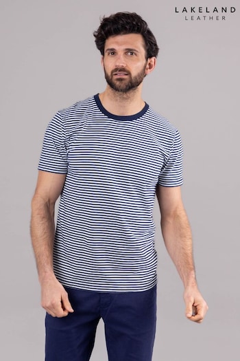 Lakeland Clothing Blue Heath Cotton T-Shirt (E13460) | £25