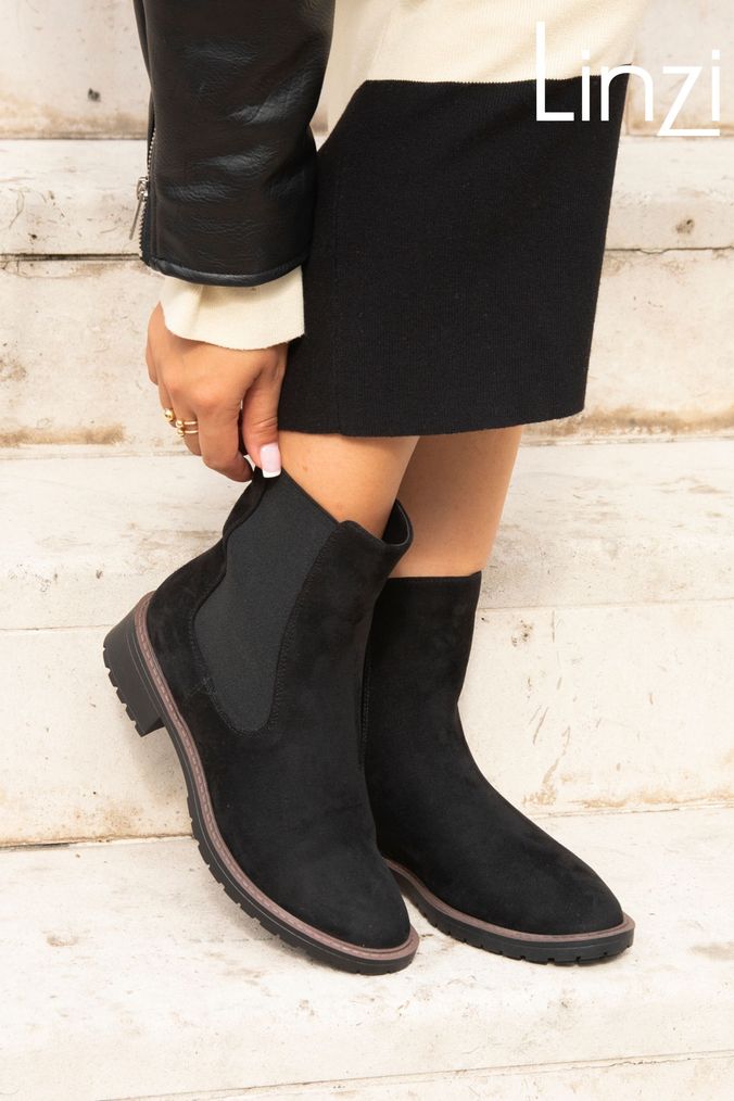 Next black suede boots new arrivals