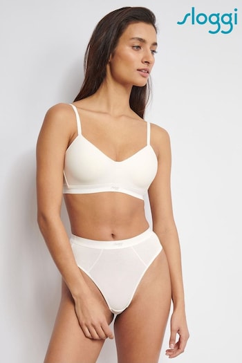 Sloggi EVER Ease Padded White Bra (E14032) | £30