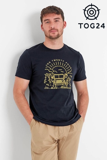 Tog 24 Blue Mens Fowler T-Shirt (E14066) | £24