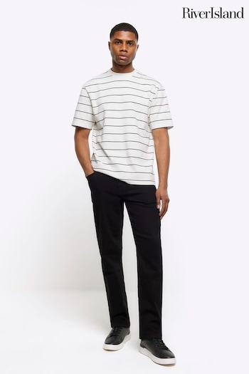 River Island Black Tapered Fit Shrimps jeans (E14673) | £35