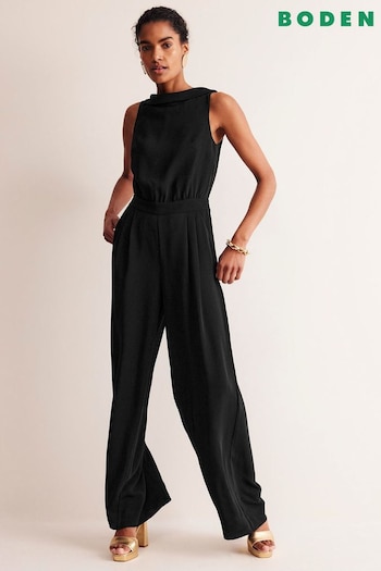 Boden Black Tall Clarissa Jumpsuit (E14851) | £145