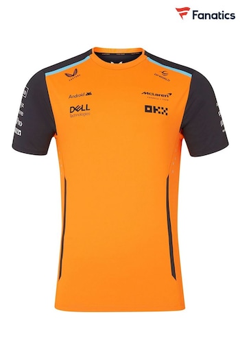 Fanatics Orange F1 McLaren 2024 Mid Set Up T-Shirt (E15000) | £55