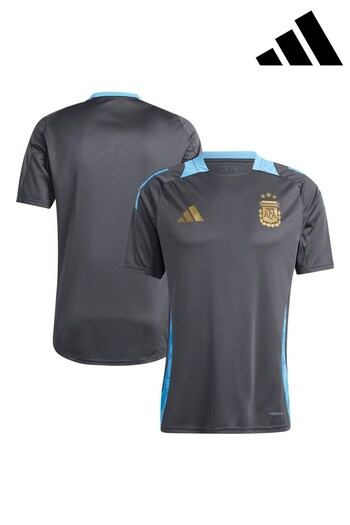 adidas Grey Argentina Training Jersey T-Shirt (E15009) | £45