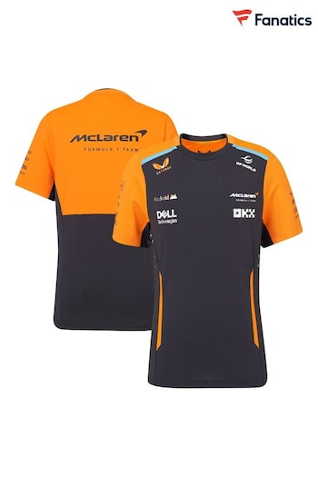 Fanatics Kids Grey F1 McLaren 2024 Team Set Up T-Shirt (E15015) | £40