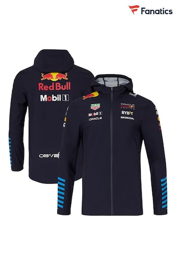 Fanatics Unisex F1 Red Bull Racing 2024 Team Water Resistant Blue Jacket (E15264) | £140
