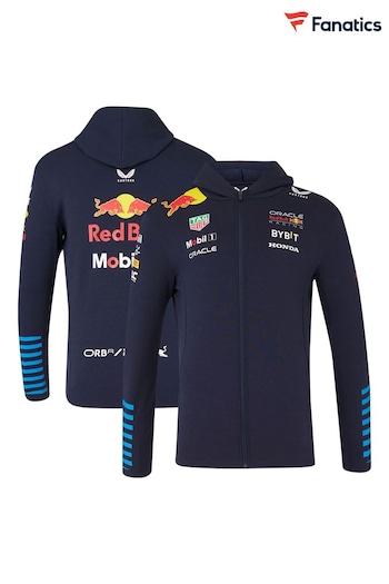 Fanatics Blue F1 Red Bull Racing 2024 Team Full Zip Hoodie (E15270) | £100