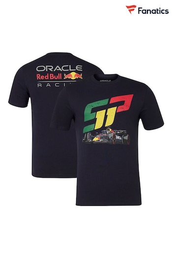 Fanatics Blue F1 Bull Racing Sergio Perez Checo Race Car T-Shirt (E15304) | £32