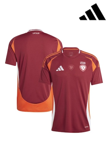adidas Red Latvia Home Shirt 2024 (E15317) | £80