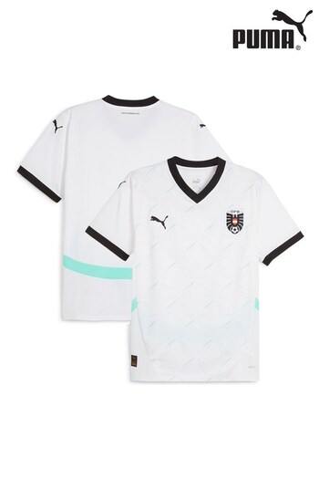 Puma White Austria Away Shirt 2024-25 (E15320) | £75
