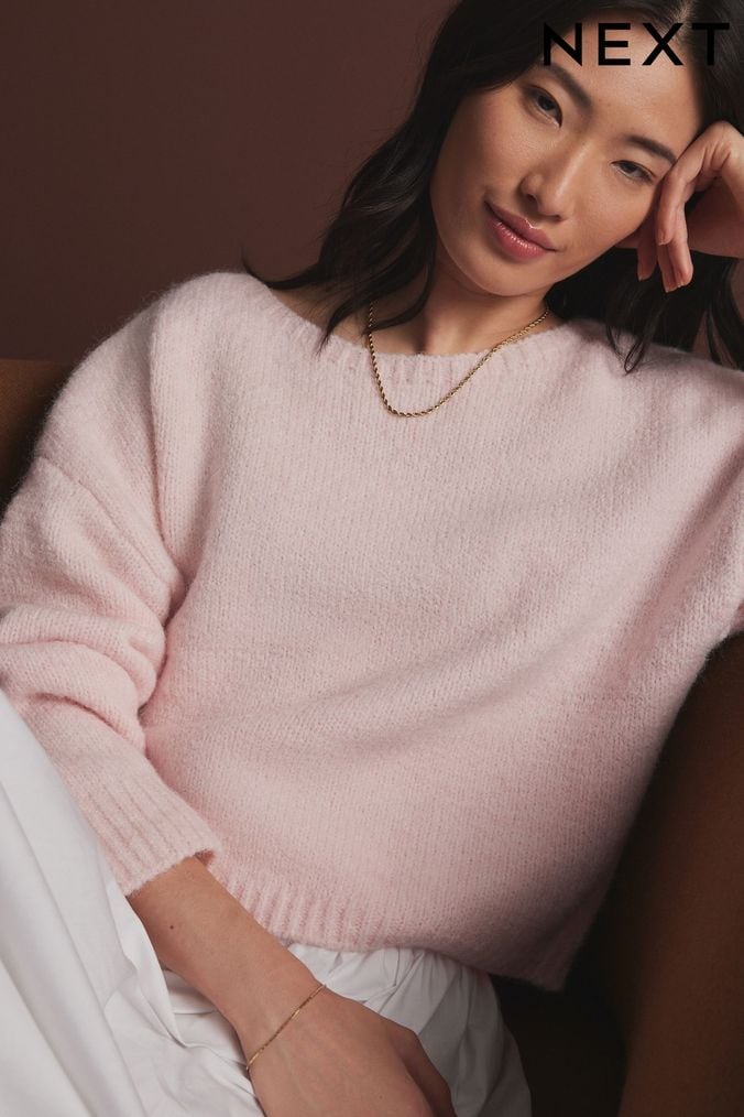 Ladies bardot jumpers deals