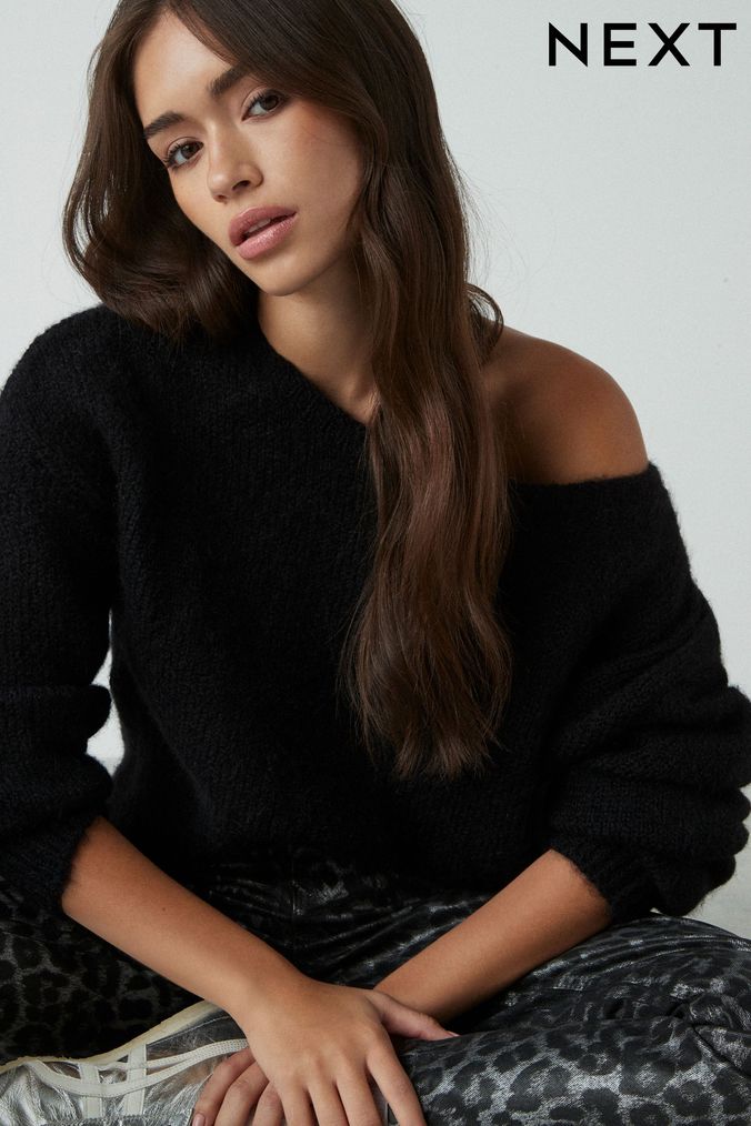 Next bardot jumper clearance