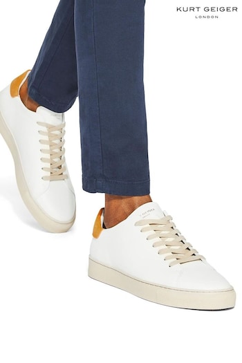 Kurt Geiger London Lennon White prada Shoes (E16203) | £149