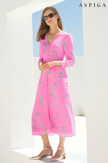 Aspiga Pink Claudia Dress (E16421) | £200