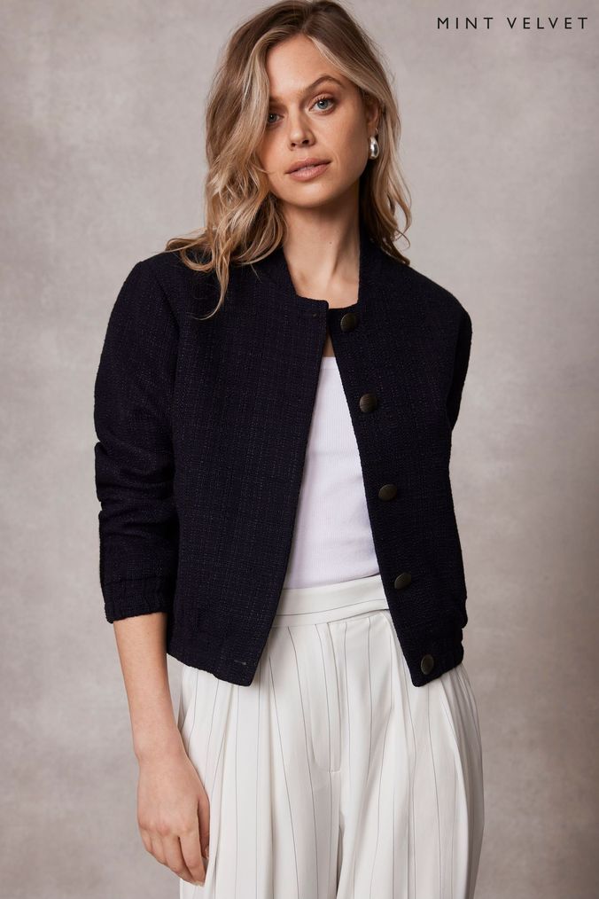 Mint velvet bomber jacket hot sale