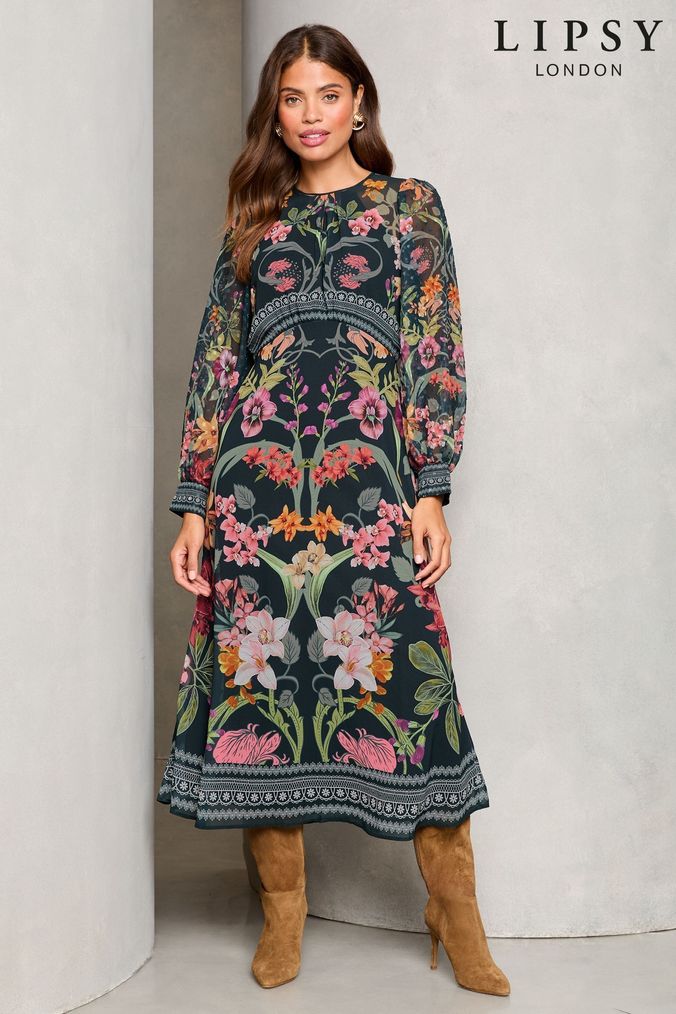 Lipsy print dress sale
