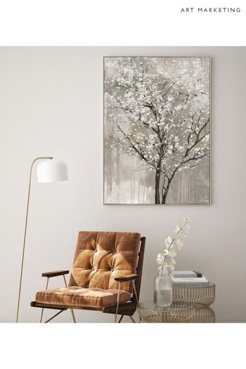 Art Marketing Gold Blossom Breeze Canvas Wall Art (E16567) | £185