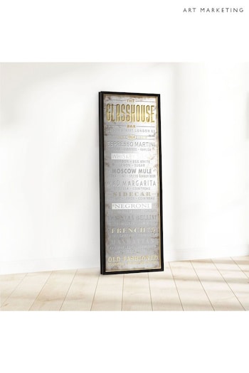 Art Marketing Brown Glasshouse Framed Wall Art (E16575) | £165
