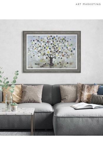 Art Marketing Grey Watch Tree Canvas Wall Art (E16593) | £360