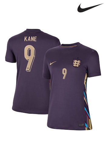 Nike Purple Womens England Away Stadium T-shirts2024 (E16624) | £103