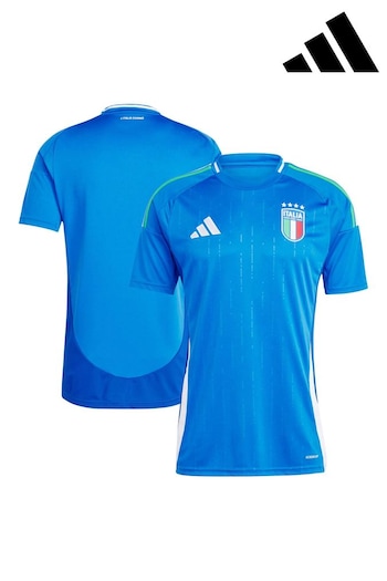 adidas Blue Italy Home Shirt 2024 (E16643) | £80