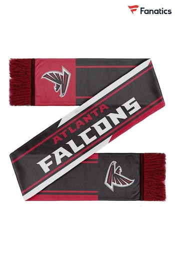 Fanatics Red NFL Atlanta Falcons Forever Collectibles Colourwave Wordmark Scarf (E16676) | £25