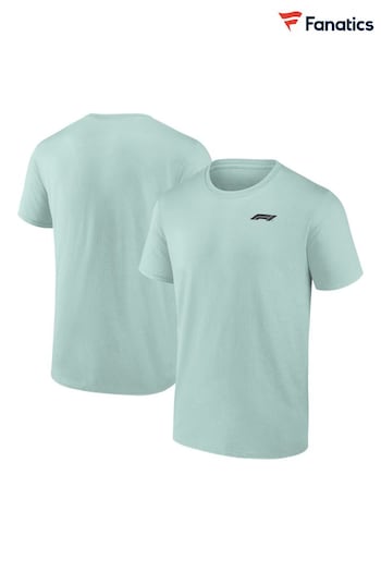 Fanatics Green Formula 1 Essentials 100% Cotton T-Shirt (E16713) | £28