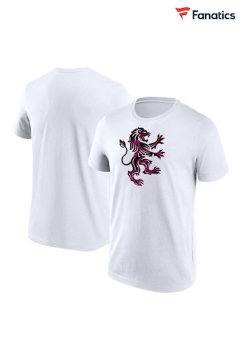 Fanatics 100% Cotton Aston Villa Short Sleeve White T-Shirt (E16736) | £25