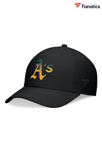 Fanatics MLB Oakland Athletics Pinch Hitter Unstructured Adjustable Black Cap (E16753) | £25