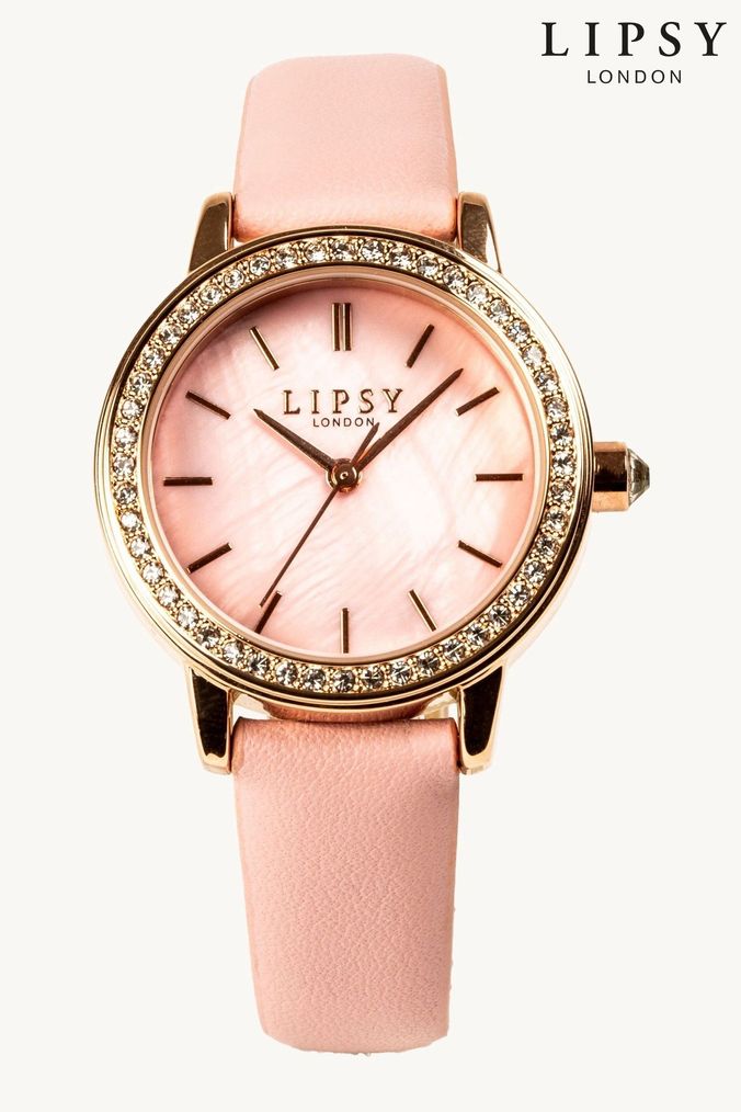 Lipsy london rose gold watch sales