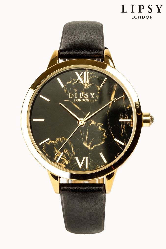 Ladies black watches uk online