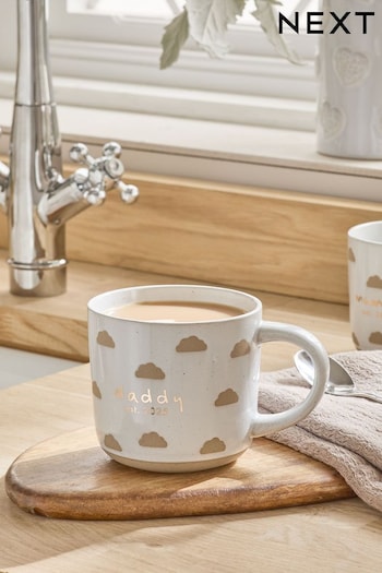 Natural Daddy Est 2025 Cloud Mug (E17070) | £7