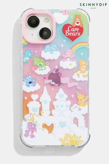 Skinnydip Pink Care Bears Rainbow Castle Shock iPhone 14 Pro Max Case (E17071) | £24