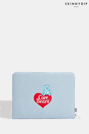 Skinnydip Blue Care Bears Embroided Cord Laptop Case (E17085) | £24