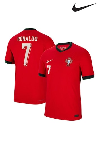 Nike Red Portugal Home Dri-FIT ADV Match Shirt 2024 (E17107) | £143