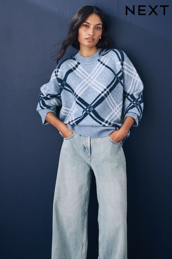 Tartan jumpers ladies sale
