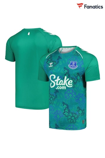 Fanatics Green Everton Limited Edition Pre-Match Shamrock Jersey (E17157) | £50