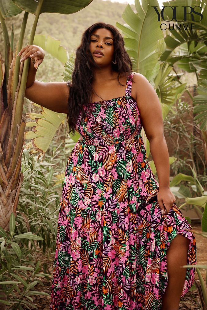 Buy Women s 26 Maxi Tiered Smock Strappy Dresses Online OnlinenevadaShops