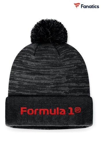 Fanatics Formula 1 Bobble Black Beanie (E17381) | £25