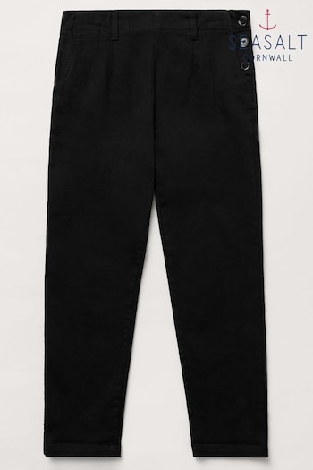 Seasalt Cornwall Black Tall Waterdance Trousers (E18244) | £63