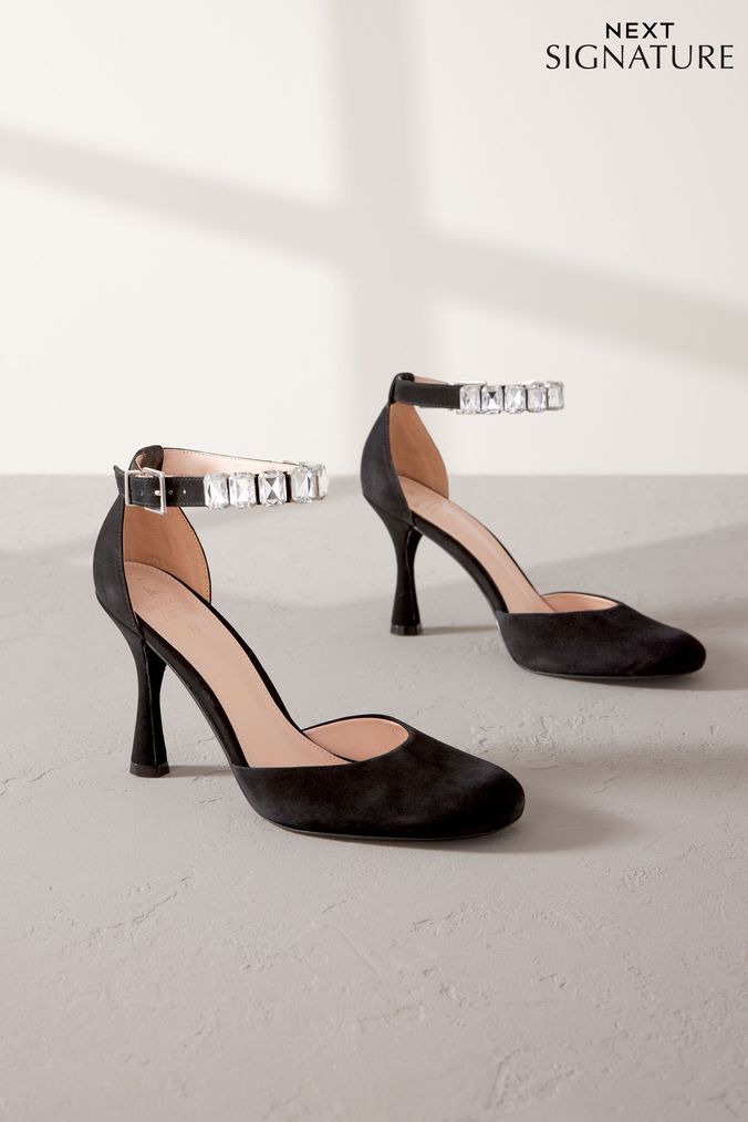 Women s Leather Occasion Shoes High Heel Occasion Leather Shoes Next
