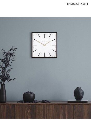 Thomas Kent Clocks White 16" Garrick Wall Clock (E19139) | £70