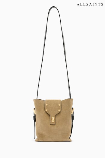 AllSaints Brown Miro Crossbody Bag (E19207) | £189