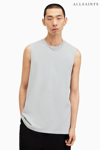 AllSaints Grey Remi Sleeveless Crew T-Shirt (E19240) | £39
