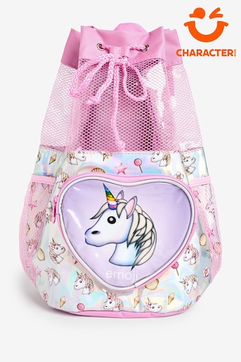 Character Pink Emoji Unicorn Swimbag (E19301) | £19