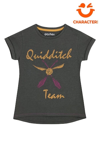 Character Grey Harry Potter Quidditch T-Shirt (E19305) | £15
