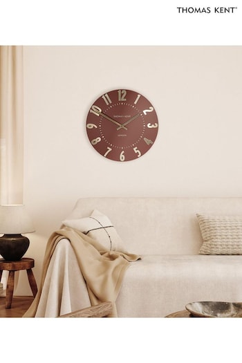 Thomas Kent Clocks Purple 12" Mulberry Wall Clock (E19362) | £52