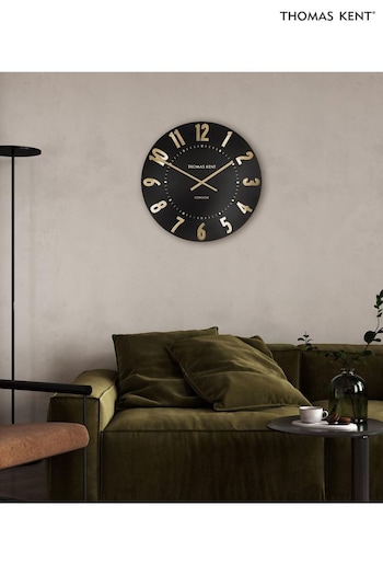 Thomas Kent Clocks Black 20" Mulberry Wall Clock (E19369) | £90