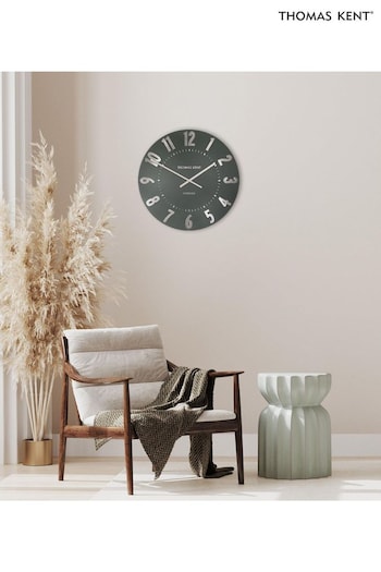 Thomas Kent Clocks Green 20" Mulberry Wall Clock (E19372) | £90