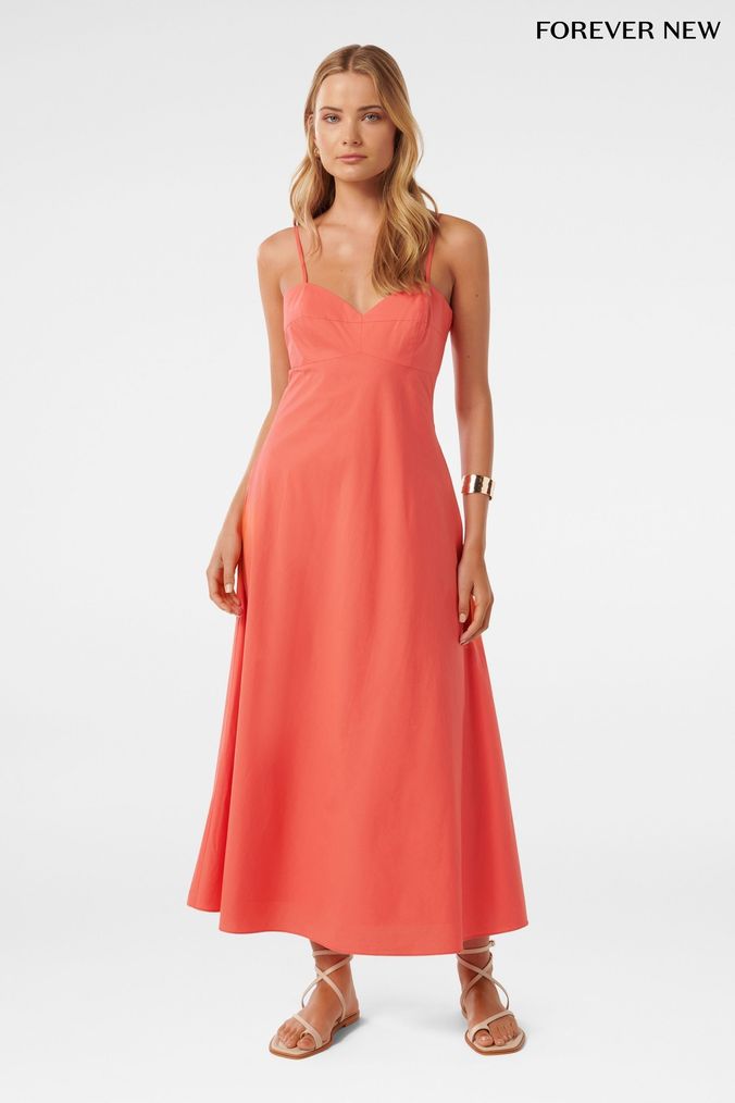 Forever new coral dress deals